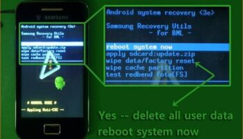 сброс настроек android