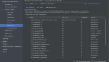 Как понизить API приложения Android