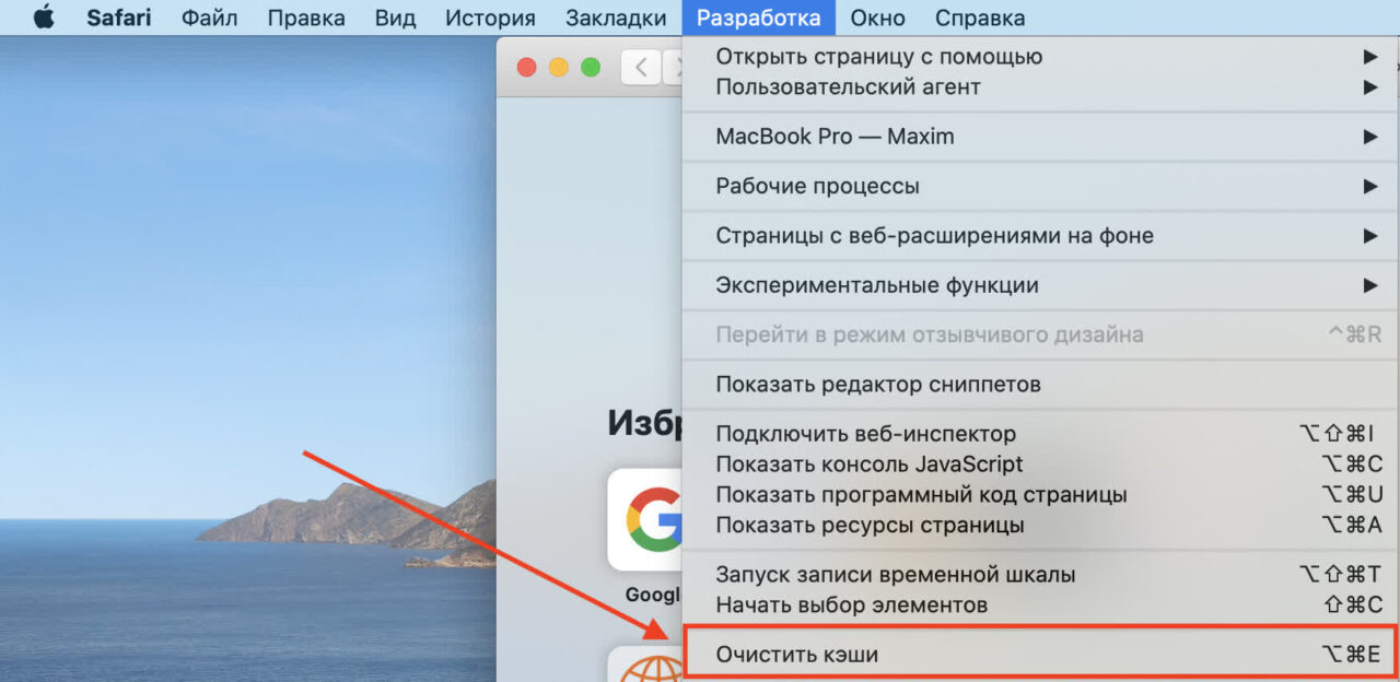 Как очистить кэш в Safari на ноутбуке и телефоне? 