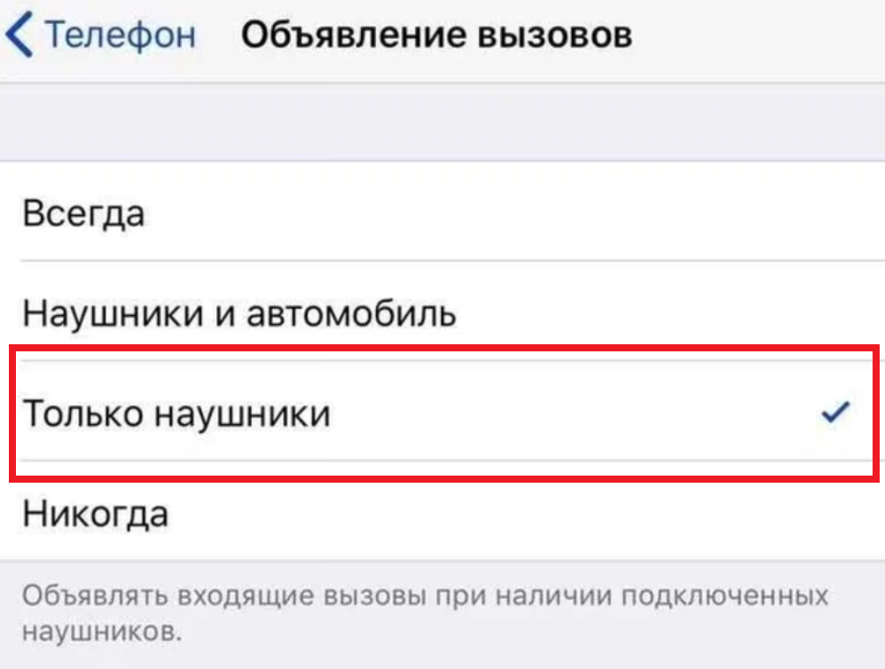 Как в несколько кликов сделать, чтобы айфон говорил, кто звонит