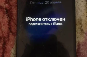 Как разблокировать отключенный iPhone?  - 1747eadf 4392 455f b55f 4513572297c2