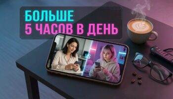 использование смартфона по поколениям