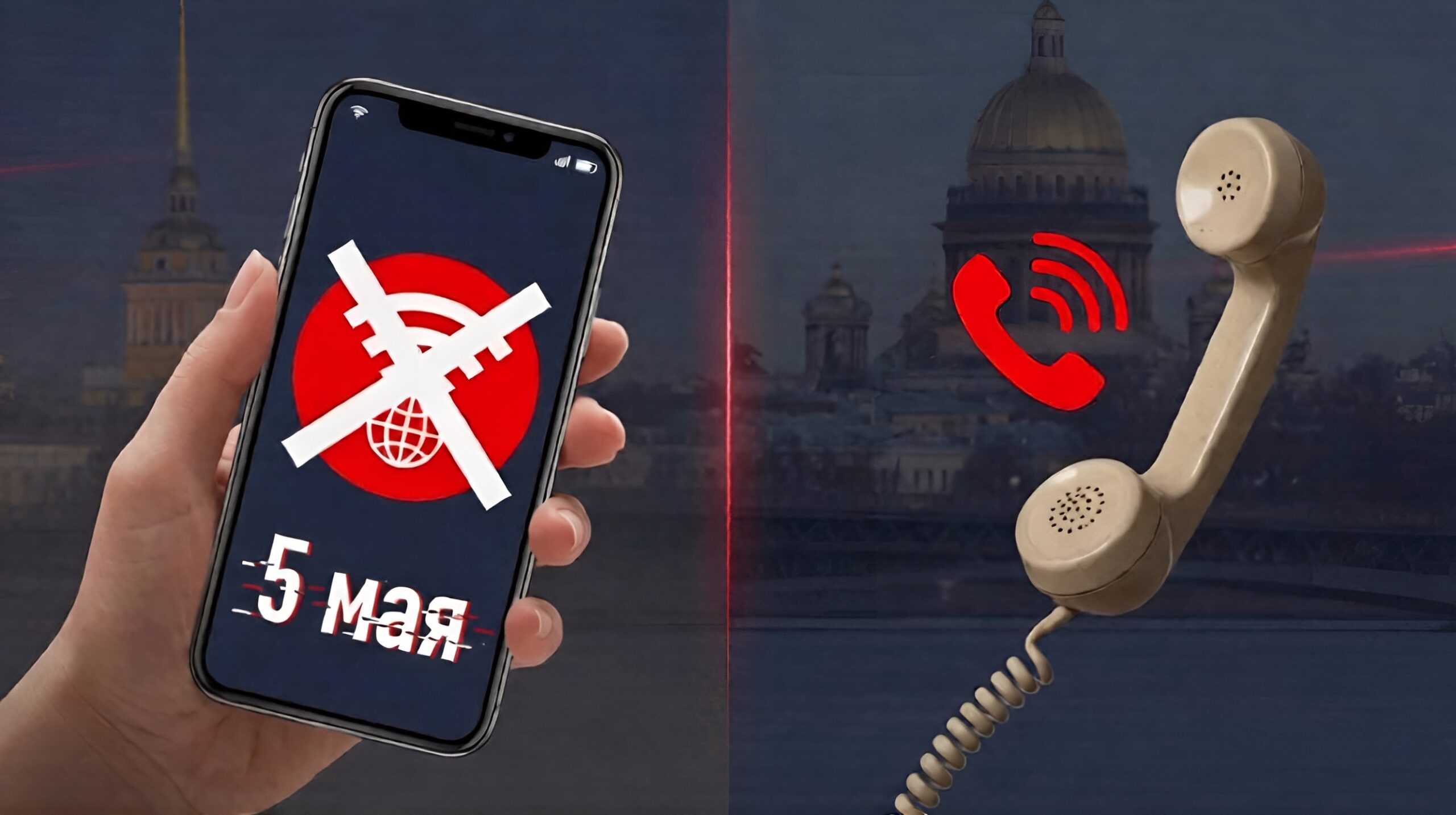 не работает мобильный интернет Санкт-Петербург 5 мая 2026