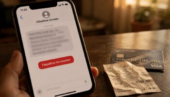 поддельные SMS от банка