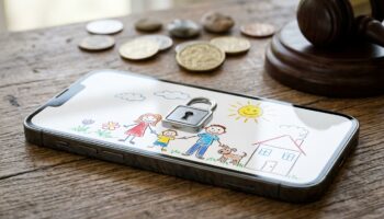 Смартфон с детским замком