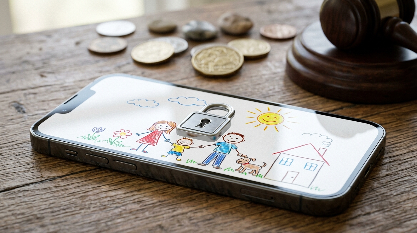 Смартфон с детским замком