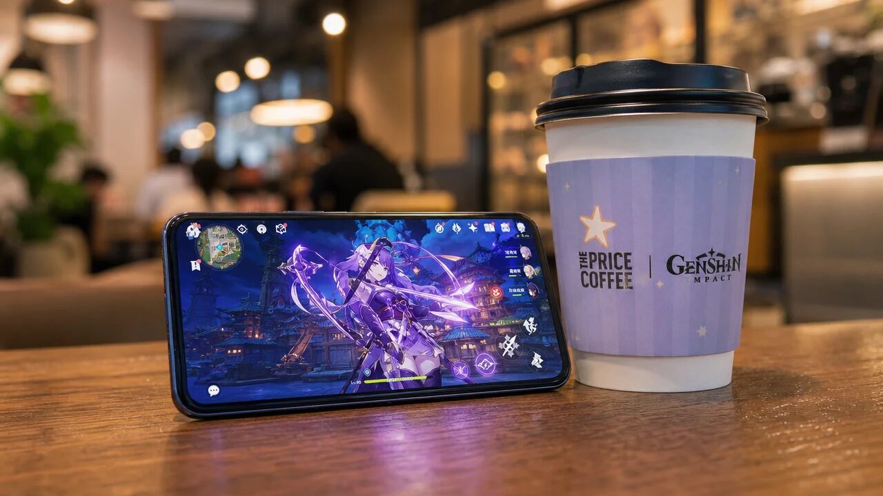 Infinix GT 50 Pro и кофе на презентации Genshin Impact