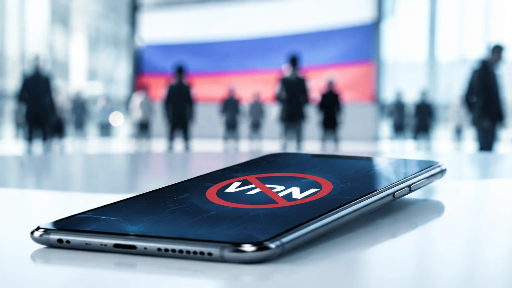 Перечеркнутый значок VPN
