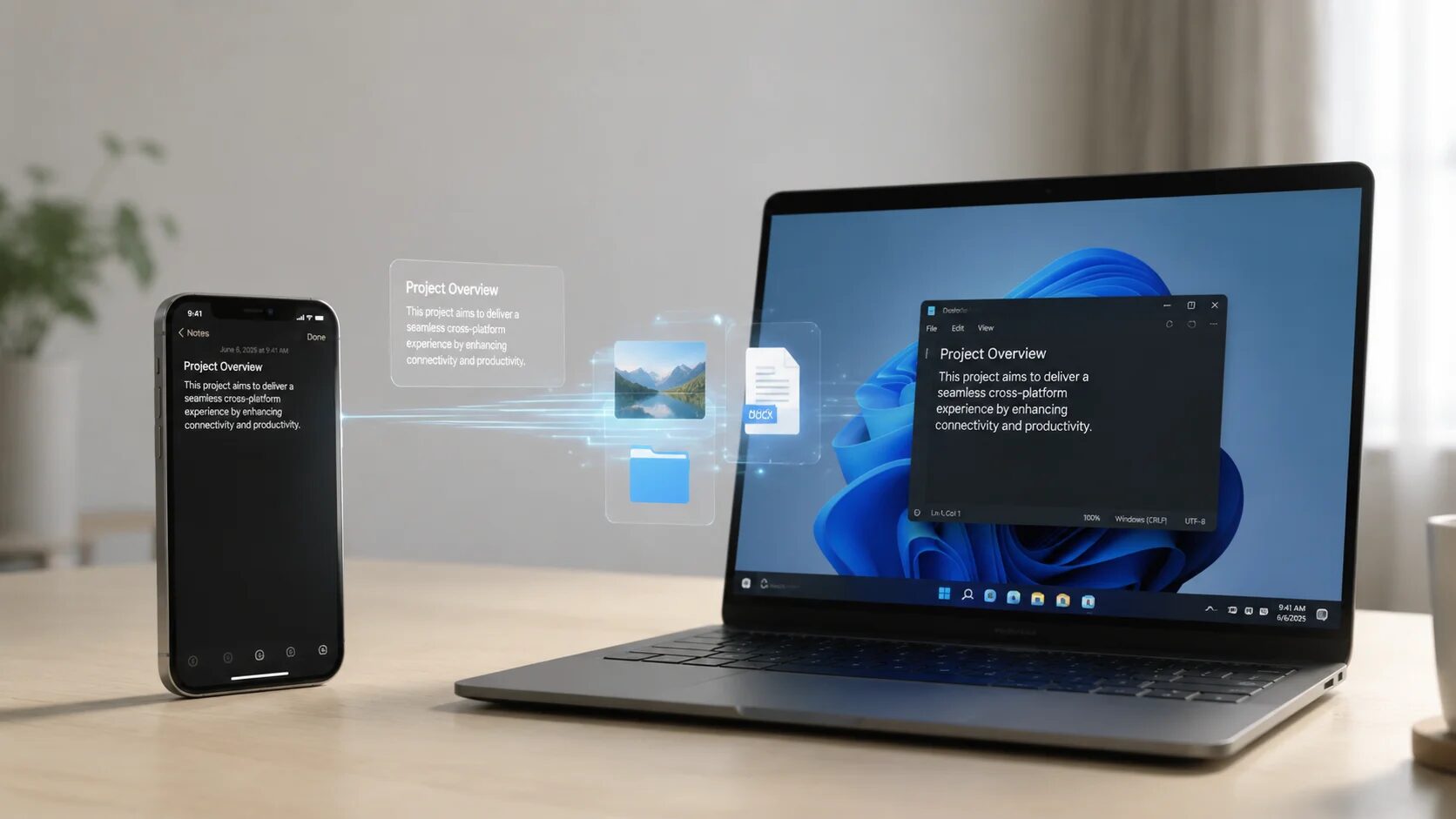 Синхронизация буфера обмена iPhone и Windows