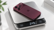 Тяжелый iPhone 18 Pro Max на весах.