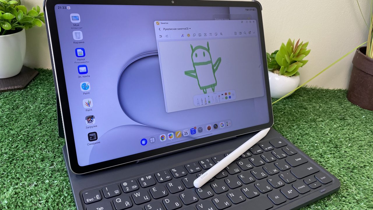 Честный обзор планшета HONOR PAD 20 Pro Paperlike Edition - матовый экран и режим ПК