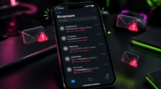 Смартфон с почтой и щитом от спама