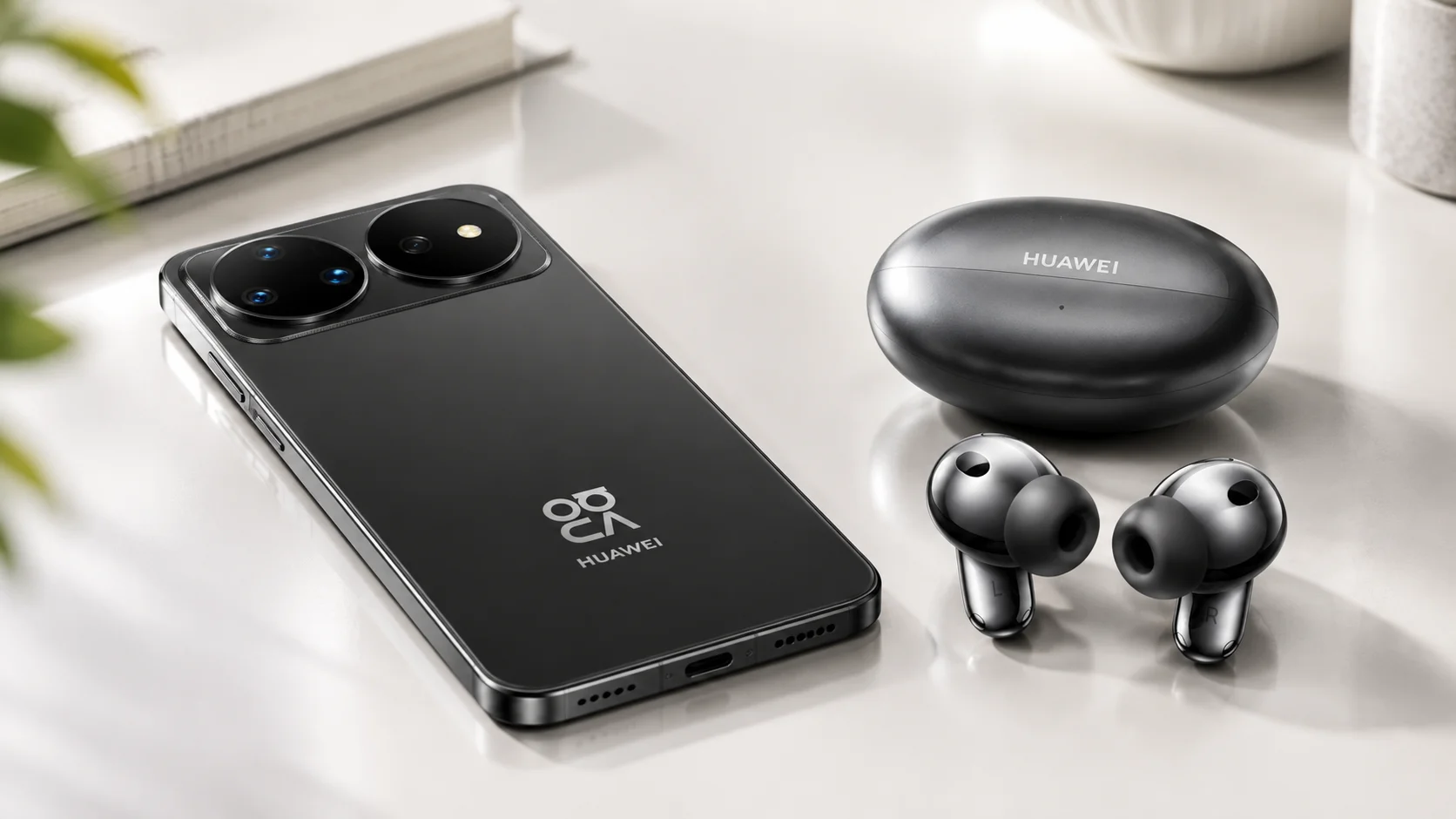 Смартфон HUAWEI nova 16s и наушники FreeBuds Neo