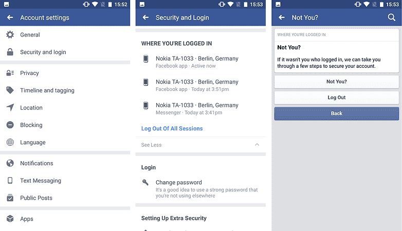 Как выйти из Facebook Messenger?