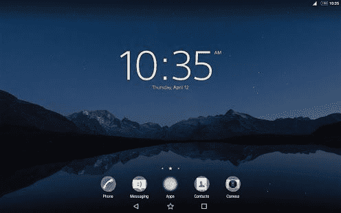 XPERIA™ Stars & Mountains