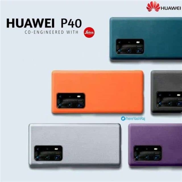 Huawei P40: флагман получит новые расцветки