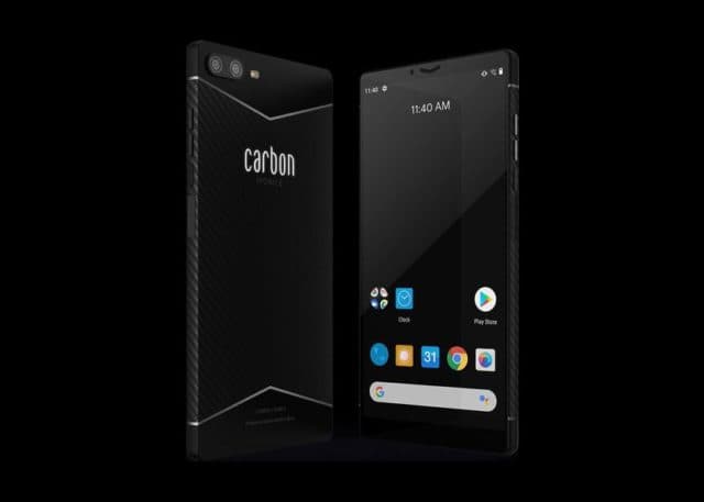 Carbon Mobile представила смартфон из углепластика