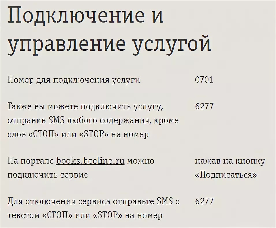 Как отключить билайн деньги